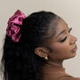 Extra Hold Jumbo Wide Band Satin Scrunchie, thumbnail 8 of 10