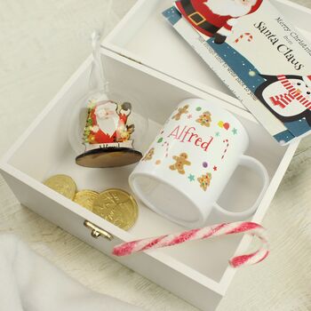 Personalised Merry Christmas Treats Box, 3 of 3