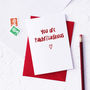Pulchritudinous Definition Funny Valentines Card, thumbnail 1 of 2
