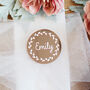 Rose Gold Mirrored Acrylic Table Setting Place Name, thumbnail 2 of 6