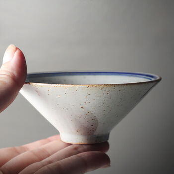 Teacup In Ming Dynasty Style Set Of Two Double Fish, 3 of 4