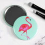 Flamingo Pocket Mirror, thumbnail 4 of 9