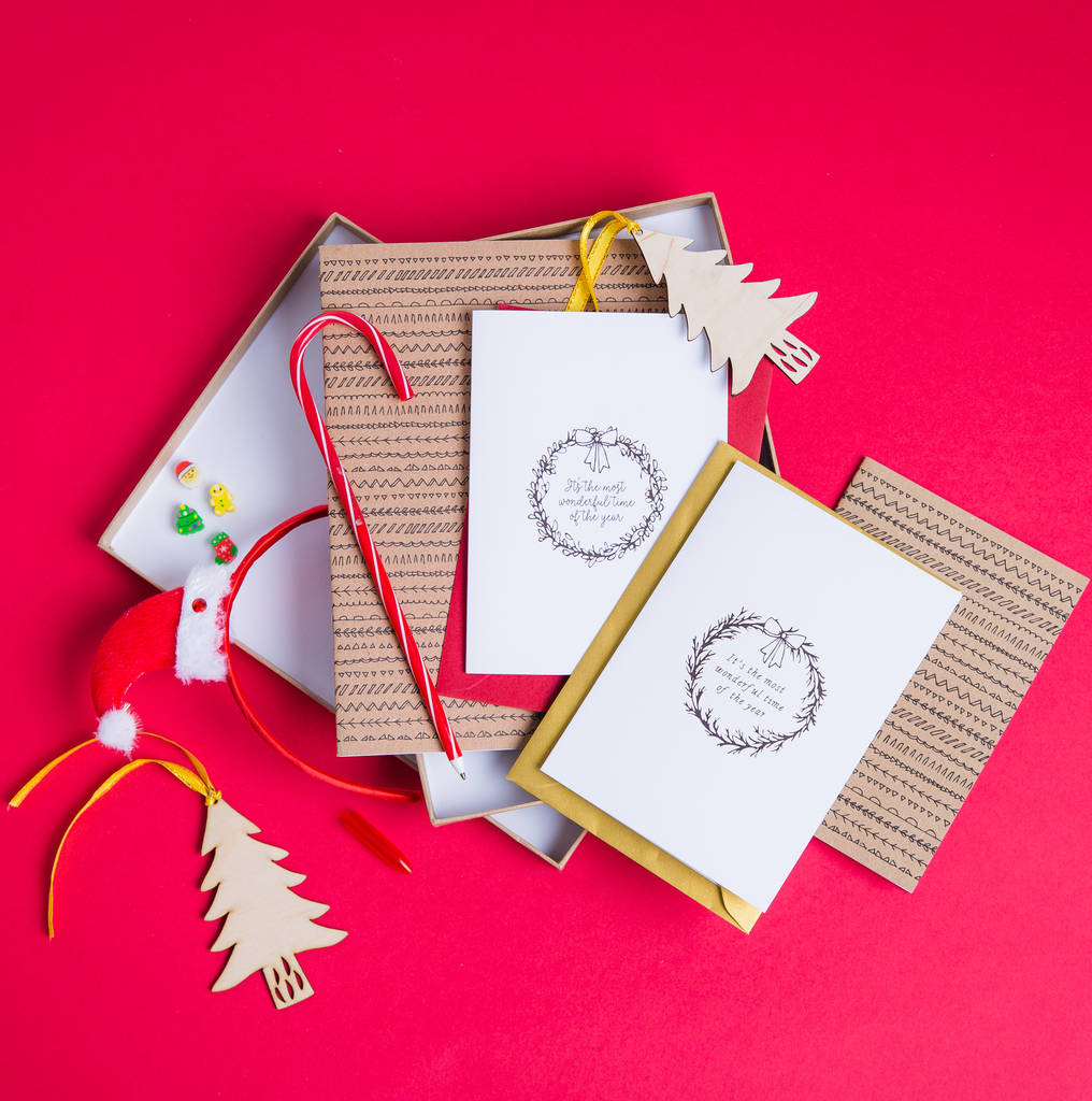 Christmas Themed Stationery Gift Set By Paper Craze ...