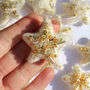 Make Beaded Felt Star Christmas Decorations, thumbnail 6 of 12