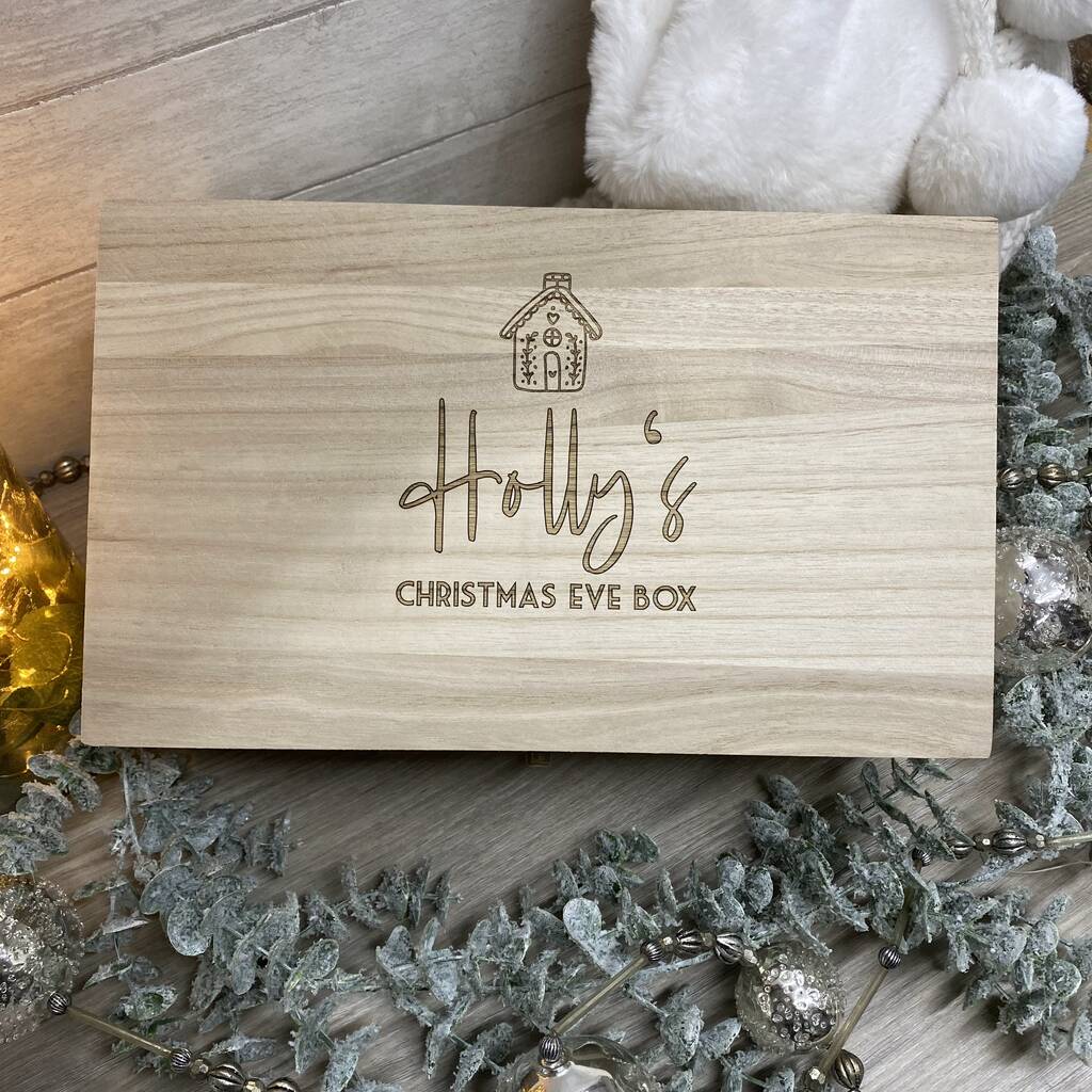 Personalised Artwork Christmas Eve Box Style One, 1 of 11