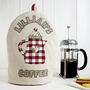 Personalised Cafetiere Cosy Coffee Mother's Day Gift For Mum Or Grandma, thumbnail 1 of 12