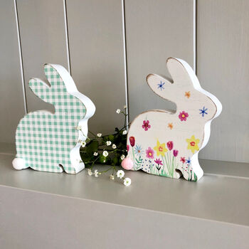 Personalised Wooden Easter Bunny, 3 of 3