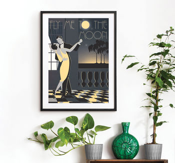 'Fly Me To The Moon' Art Print, 2 of 3