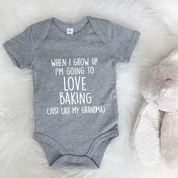 When I Grow Up, I'll Love…Like Grandma Babygrow, 8 of 9