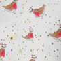 Robins Close By Gift Wrapping Paper Roll Or Folded, thumbnail 3 of 3