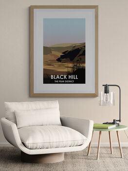 Black Hill Peak District Art Print, 4 of 4