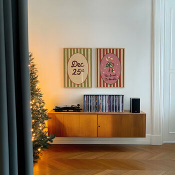Dec 25th Christmas Wall Art, 4 of 9