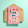 Snake Greeting Card, thumbnail 3 of 3