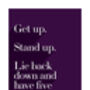 Get Up Stand Up Print, thumbnail 2 of 6