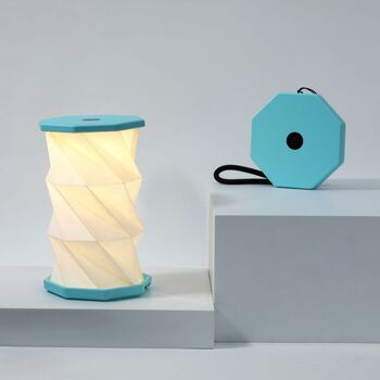 Mini Hexagon Twist Lamp, 7 of 10