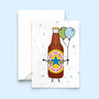 'Ale The Best' Funny Beer Birthday Card, thumbnail 2 of 3