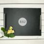 Personalised Slate Breakfast In Bed Tray, thumbnail 5 of 7