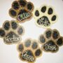 Personalised Pet Paw Print Keepsake Decoration, thumbnail 8 of 8