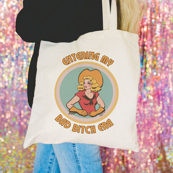 Bad Bitch Era Cowgirl Tote Bag, 2 of 2