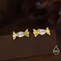 Sterling Silver Cz Candy Stud Earrings, thumbnail 2 of 12