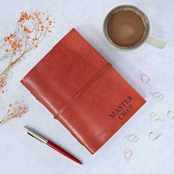 Personalised Leather Journal, 4 of 6