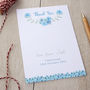 Personalised Floral Christening Thank You Cards, thumbnail 3 of 4