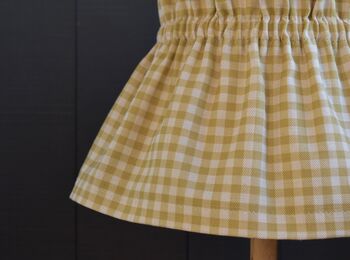 Dolly Natural Gingham Scrunchie Lampshade, 2 of 2