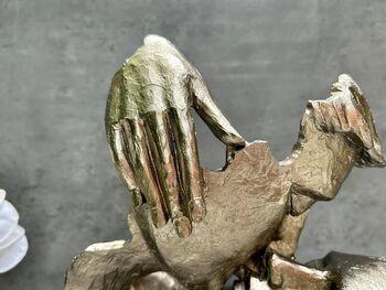 Abstract Lovers Figurine Silhouette Couple Sculpture Ornament, 6 of 8