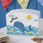 Personalised Wooden Whale Money Pot Piggy Bank, thumbnail 1 of 6