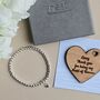 Personalised Maid Of Honour Bracelet And Token, thumbnail 1 of 3