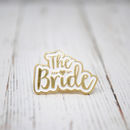 The Bride And The Groom Wedding Enamel Lapel Pin Set By Wedfest ...