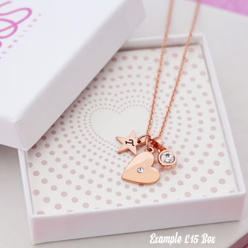 Lucky Dip Rose Gold Necklace, 5 of 8