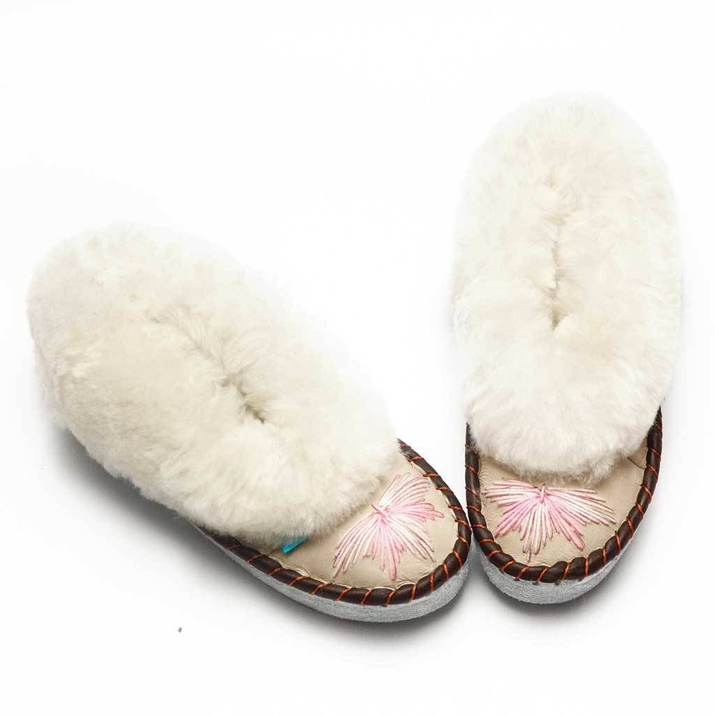 rose gold house slippers