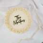 Personalised Surname Cake Charm Set, thumbnail 1 of 3