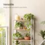 Four Tier Bamboo Storage Shelving Unit, thumbnail 3 of 8