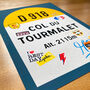 Personalised Cycling Road Sign, Col Du Tourmalet Poster, thumbnail 4 of 9
