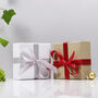 Personalised Snowflake Glass Christmas Bauble, thumbnail 3 of 10