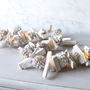 Whitewashed Pinecones And Driftwood Light Garland, thumbnail 2 of 2