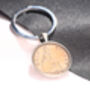 1936 90th Birthday Half Penny Coin Keyring, thumbnail 1 of 5
