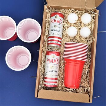 Personalised Pimms Pong Gift Box, 2 of 4