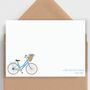 Vintage Bicycle Note Cards With Envelopes, thumbnail 1 of 4
