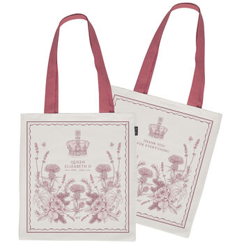 Queen Elizabeth II Commemorative Canvas Bag, 2 of 7