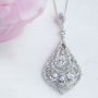 Vintage Style Crystal Chandelier Pendant, thumbnail 2 of 5