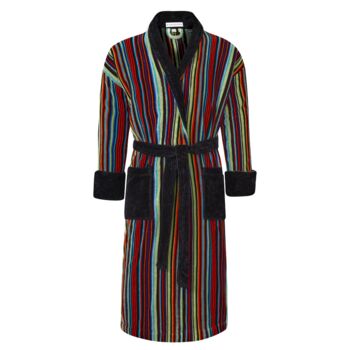 Men's Egyptian Cotton Dressing Gown Dundee, 2 of 8