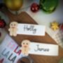 Personalised Christmas Name Plaque Biscuits, thumbnail 3 of 3