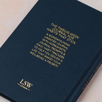 Habit Notes Journal | 12 Week Undated Habit Tracking Wellness Journal With Daily And Weekly Habit Trackers, Self Reflection, Goal Setting, 2 of 8