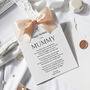 Mummy Birthday Card From Twins Personalised Gift, thumbnail 1 of 8