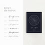 Girlfriend Personalised Gift, Custom Star Map Print, Valentines Day Couple Gift The Night We Met, thumbnail 2 of 12