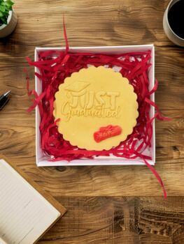 Graduation Personalised Letterbox Vanilla Cookie, 2 of 12