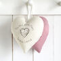 Personalised 70th Birthday Hanging Heart Gift For Her, thumbnail 8 of 12